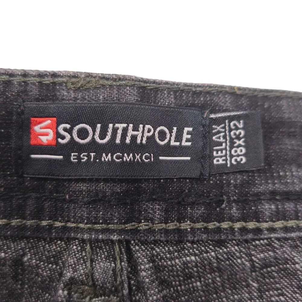 South Pole Jeans Men's Size 38 Loose‎ Fit Vtg Y2K 90's Streetwear Skater Hip Hop